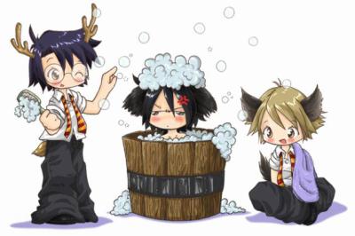 Au bain!