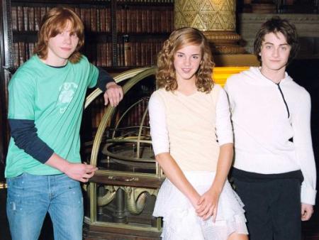 Rupert,Emma et Daniel