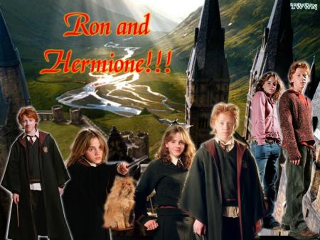 Ron et Hermione love